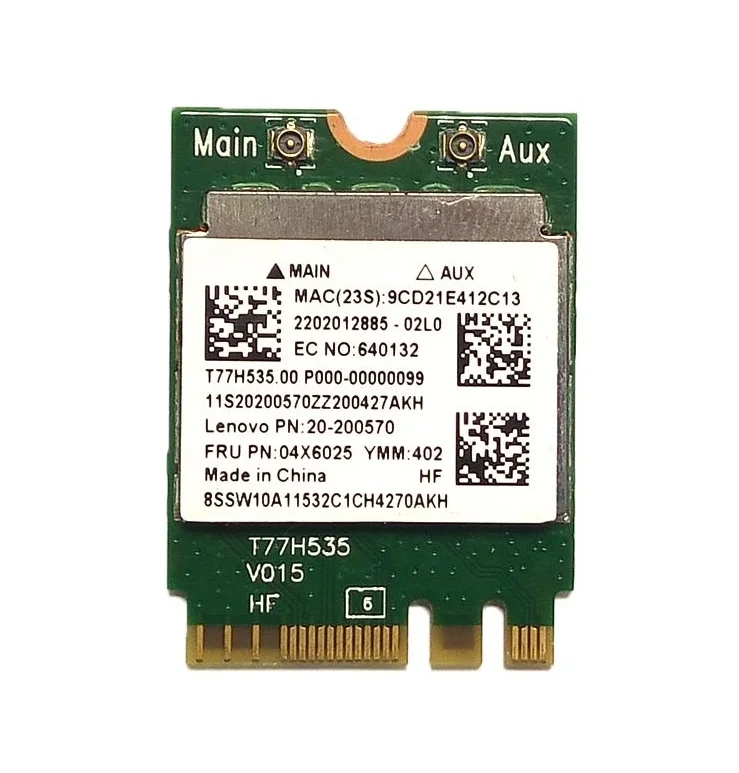 New Card For Realtek RTL8723BE NGFF WiFi For Bluetooth 4.0 For Lenovo E450 E550 E455 E555 Y40 Y50 B40 FRU 04X6025
New Card For Realtek RTL8723BE NGFF WiFi For Bluetooth 4.0 For Lenovo E450 E550 E455 E555 Y40 Y50 B40 FRU 04X6025