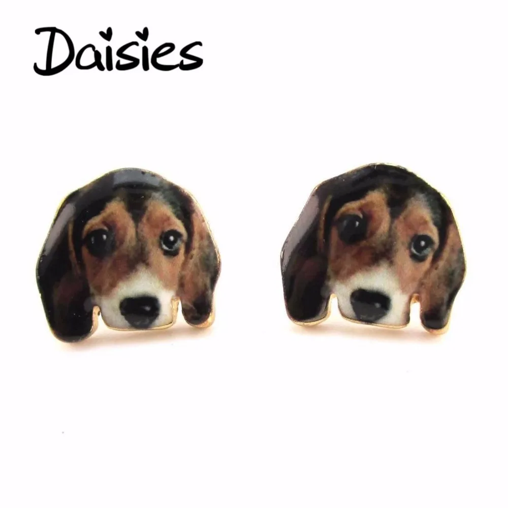 Daisies 1pair Fashion Earrings Cute Beagle Animal Stud Earrings brincos for Ladies Girls Statement Jewelry
Daisies 1pair Fashion Earrings Cute Beagle Animal Stud Earrings brincos for Ladies Girls Statement Jewelry