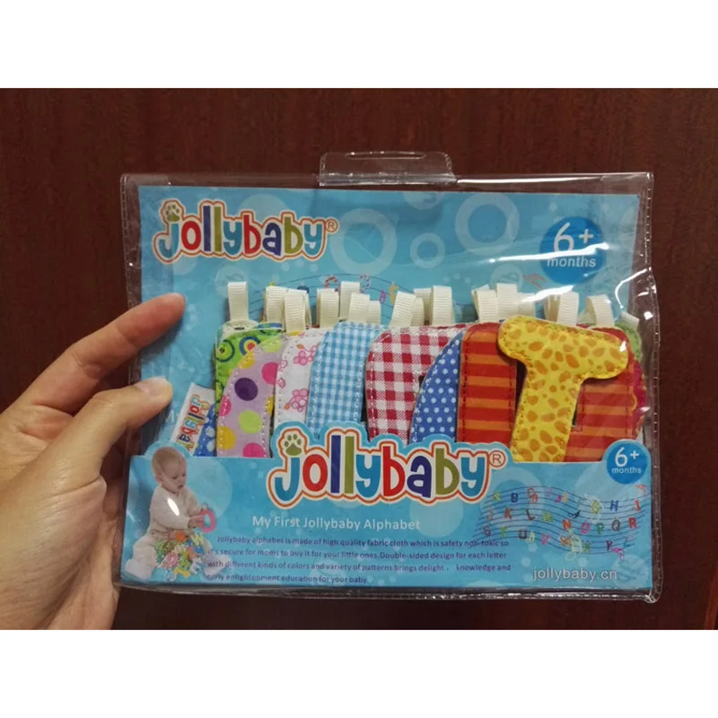 Детский бампер для детской кроватки Jollybaby 26 дюймов с английскими буквами игрушка