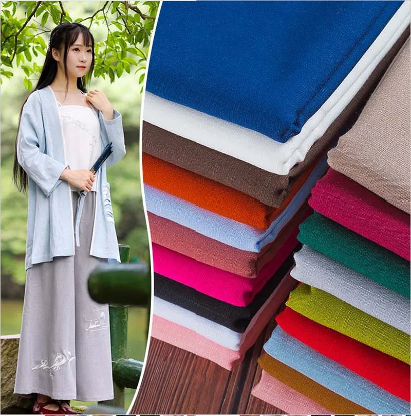 SMTA 50x155cm Linen Cloth Cotton Linen Curtain Cloth Soft Craft Patchwork Fabric Cotton And Bamboo 220g/m D20
SMTA 50x155cm Linen Cloth Cotton Linen Curtain Cloth Soft Craft Patchwork Fabric Cotton And Bamboo 220g/m D20