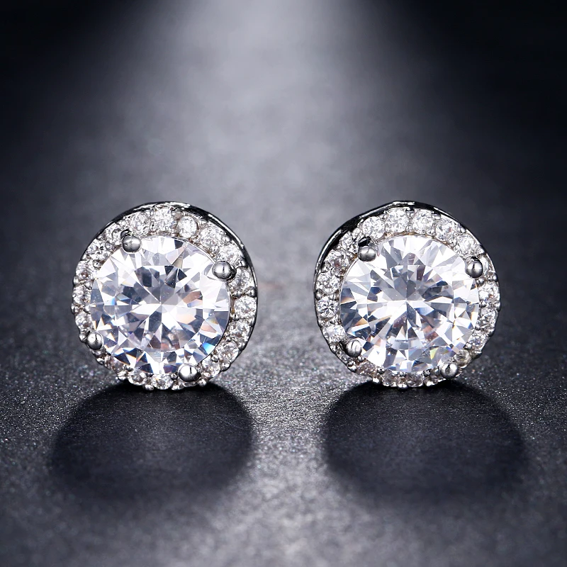 Bettyue Classic Round Geometry AAA Cubic Zircon Multicolor Ladies Choice Simplicity Style Fashion Statement Elegant Earring
Bettyue Classic Round Geometry AAA Cubic Zircon Multicolor Ladies Choice Simplicity Style Fashion Statement Elegant Earring