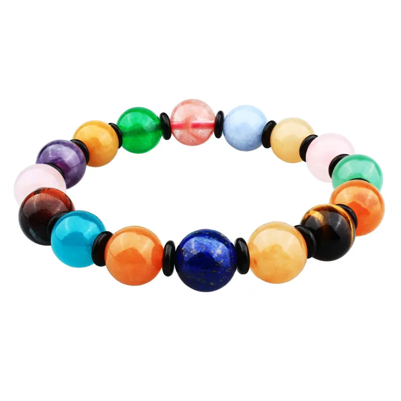 HAWSON Bracelet for Women 10 mm Multi-color Stone Beads Mens Tiger Eye Bracelets with Elastic Rope
HAWSON Bracelet for Women 10 mm Multi-color Stone Beads Mens Tiger Eye Bracelets with Elastic Rope