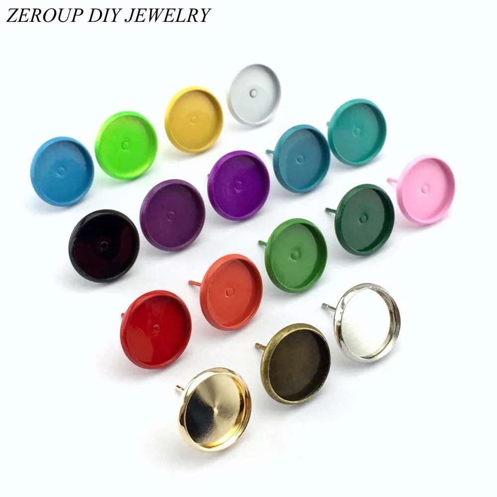 12mm Stud Earring Round Silver Color Antique Bronze Plated Glass Cabochon Base Earring Setting Supplies for Jewelry 20pcs/lot
12mm Stud Earring Round Silver Color Antique Bronze Plated Glass Cabochon Base Earring Setting Supplies for Jewelry 20pcs/lot
