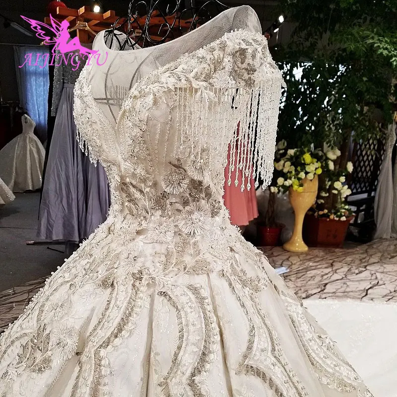 AIJINGYU Wedding Sexy Dress Gown Belgium Luxury Ball Designer Original Prices Wholesale Gowns Wedding Dresses For Bride
AIJINGYU Wedding Sexy Dress Gown Belgium Luxury Ball Designer Original Prices Wholesale Gowns Wedding Dresses For Bride