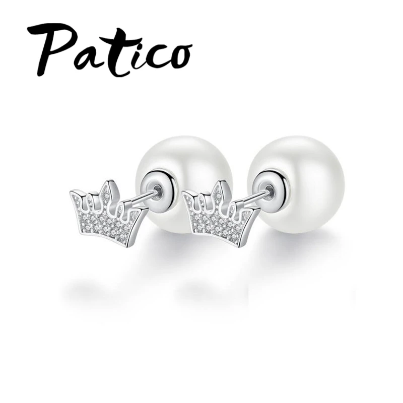 Hot Sale New Fashion Pearl Stud Earrings For Women Ladies 925 Sterling Silver Natural Pearl Earrings Wholesale/Retail
Hot Sale New Fashion Pearl Stud Earrings For Women Ladies 925 Sterling Silver Natural Pearl Earrings Wholesale/Retail