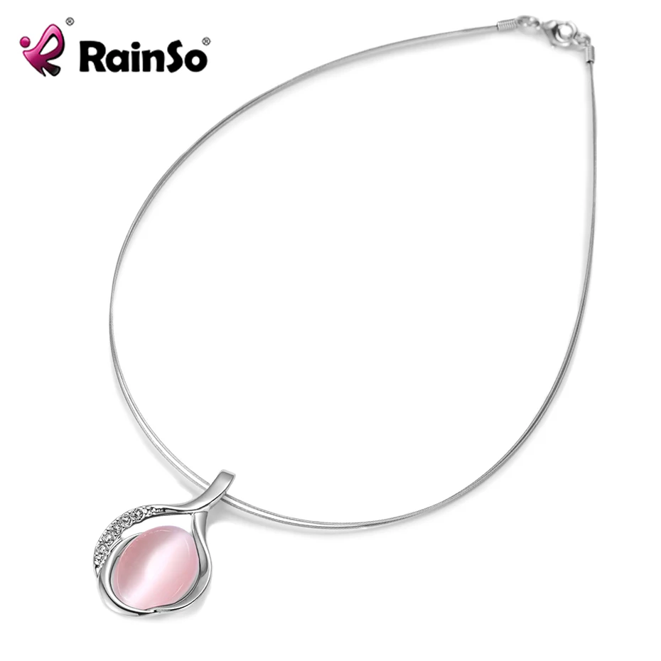 RainSo 2019 Fashion Opal Necklaces Pendants for Women White Copper Magnetic Healthy Jewelry Natural Cat Eye Stone Shiny Crystal
RainSo 2019 Fashion Opal Necklaces Pendants for Women White Copper Magnetic Healthy Jewelry Natural Cat Eye Stone Shiny Crystal