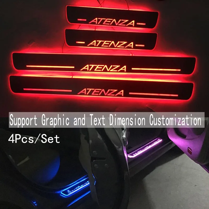Applicable to atenza Streaming colour LED Lamp Door sills Welcome Pedal/Dynamic Lighting Vehicle Threshold For Mazda 6 ATENZA
Applicable to atenza Streaming colour LED Lamp Door sills Welcome Pedal/Dynamic Lighting Vehicle Threshold For Mazda 6 ATENZA
