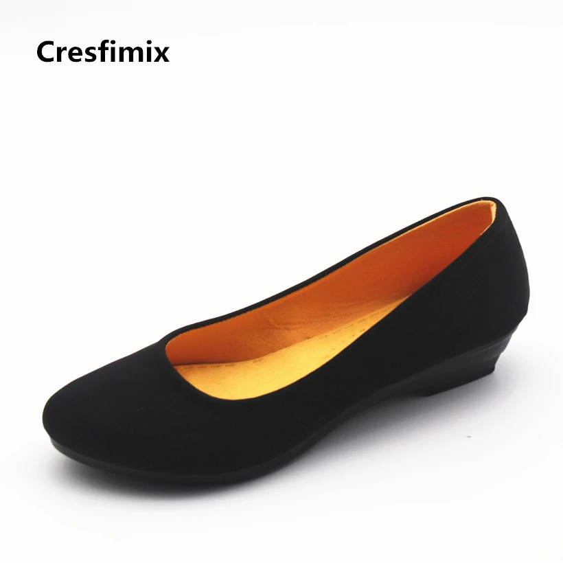 Cresfimix women casual plus size black shoes lady cute height increased solid shoes zapatos de mujer female comfortable shoes
Cresfimix women casual plus size black shoes lady cute height increased solid shoes zapatos de mujer female comfortable shoes