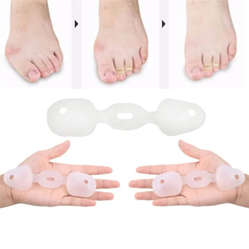 1Pair Foot Care Tool Silica Gel Bunion Corrector Bone Big Toe Protector Bunion Protector
1Pair Foot Care Tool Silica Gel Bunion Corrector Bone Big Toe Protector Bunion Protector