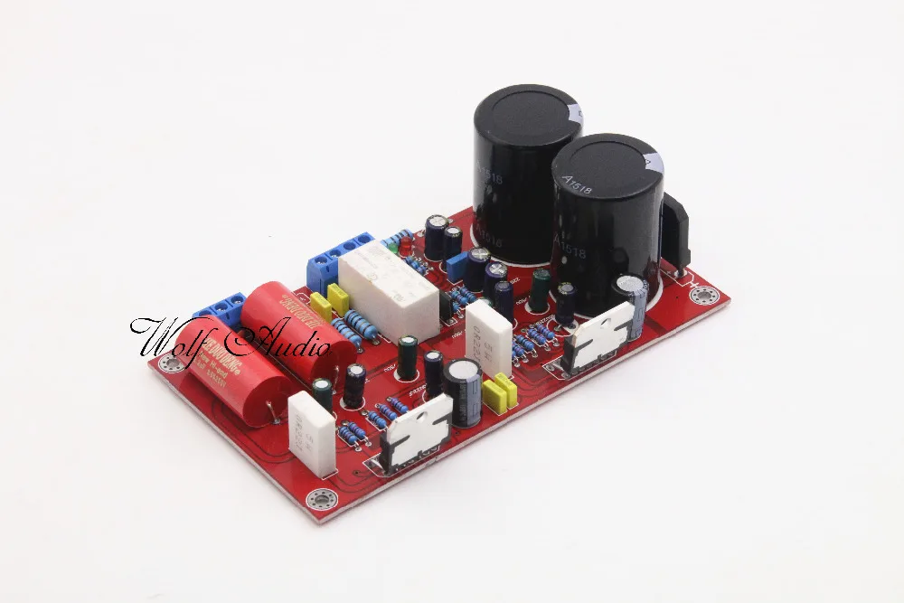 В сборе TDA7294 HI-FI стерео усилитель мощности плата 85 Вт + с защитой колонок схема Amp DIY