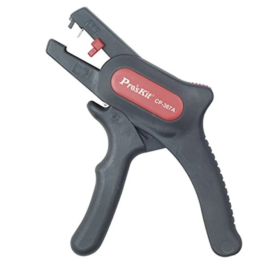 Pro'sKit CP-367A wire stripping Self Adjusting Insulation Gun type automatic wire stripper (AWG 24~10/0.2~6.0MM) Cable Cutter
Pro'sKit CP-367A wire stripping Self Adjusting Insulation Gun type automatic wire stripper (AWG 24~10/0.2~6.0MM) Cable Cutter