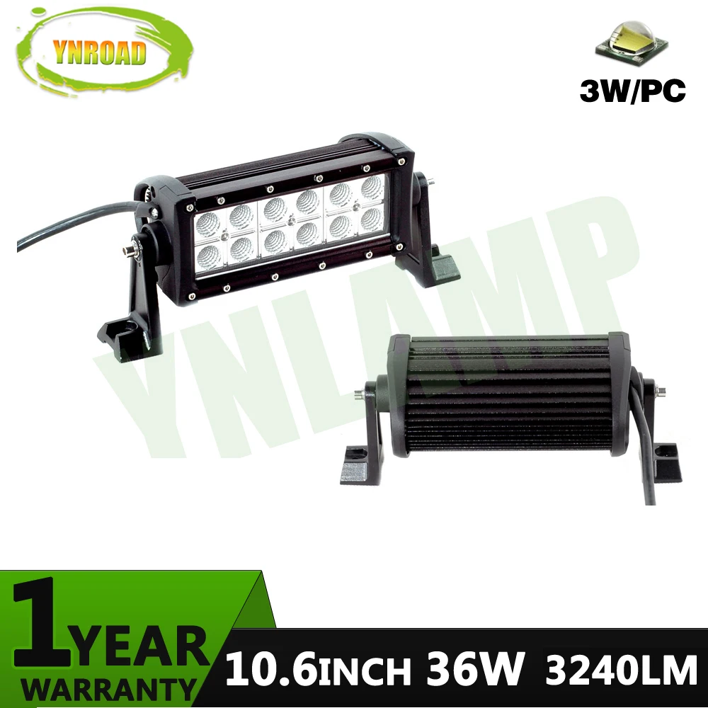 YNROAD 36w 10inch SCREW TYPE Dual row Led Light Bar Driving Offroad Light Spot/flood 10V- 30V 3240LM for 4x4 ATV UTV TRUCK 4WD
YNROAD 36w 10inch SCREW TYPE Dual row Led Light Bar Driving Offroad Light Spot/flood 10V- 30V 3240LM for 4x4 ATV UTV TRUCK 4WD