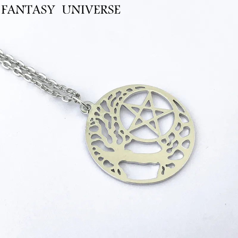 FANTASY UNIVERSE Movie HP Fashion High Quality Metal Kawaii Supernatural Dean tree of life necklace Cosplay Jewelry Woman/Man
FANTASY UNIVERSE Movie HP Fashion High Quality Metal Kawaii Supernatural Dean tree of life necklace Cosplay Jewelry Woman/Man
