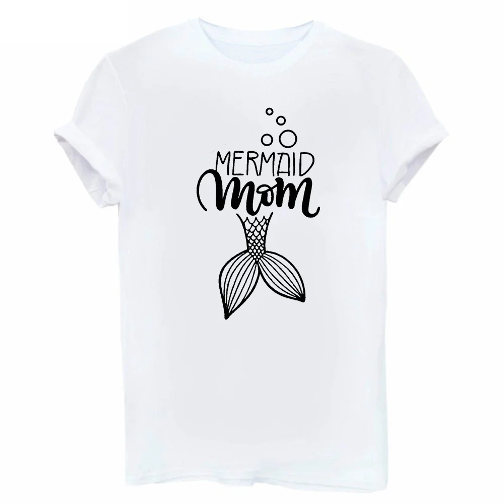 Outfits Clothes Fashion MERMAID MOM/GIRL Letter Print T-shirt Mom Tee Casual Cotton Tops funny pretty cotton garphic art tshirt
Outfits Clothes Fashion MERMAID MOM/GIRL Letter Print T-shirt Mom Tee Casual Cotton Tops funny pretty cotton garphic art tshirt