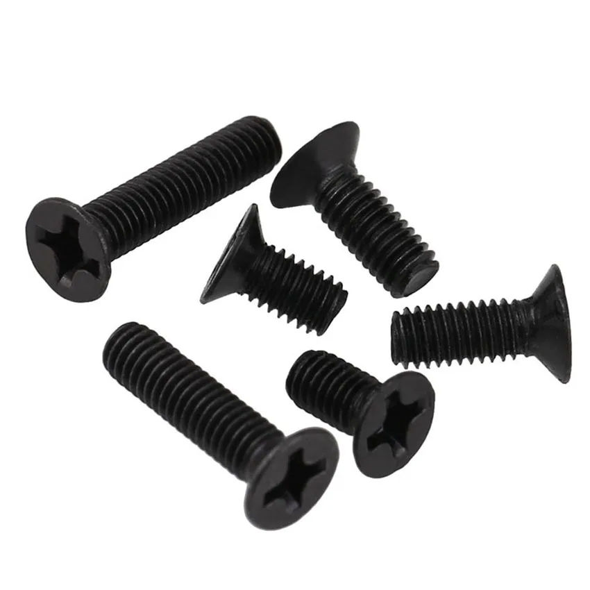 100Pcs M2 M2.5 M3 Black countersunk head small screw flat head mechanical small screw
100Pcs M2 M2.5 M3 Black countersunk head small screw flat head mechanical small screw