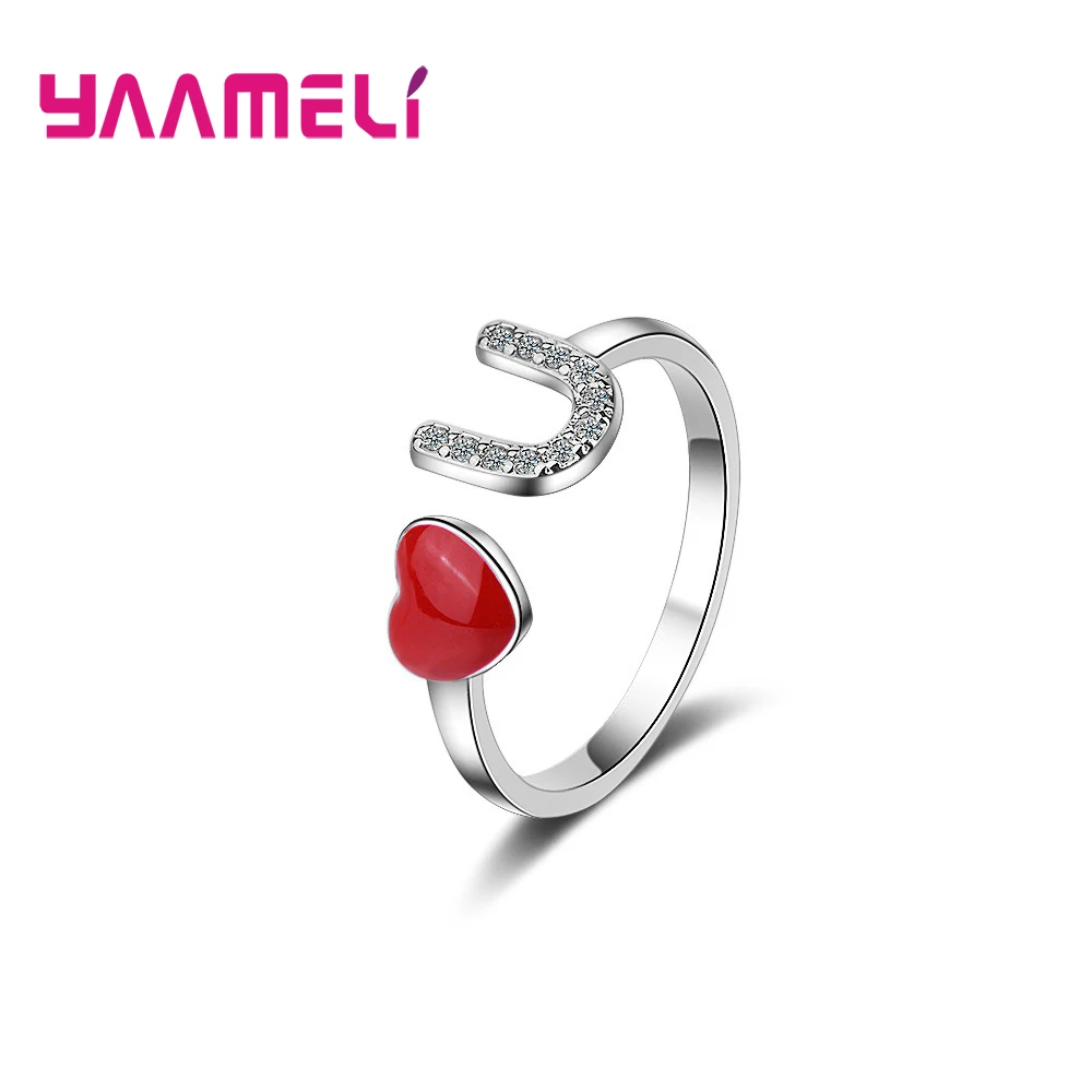 Mean "Love You "Opening Finger Rings For Women Girls Clear Crystal Cubic Zirconia 925 Sterling Silver Jewelry Present
Mean "Love You "Opening Finger Rings For Women Girls Clear Crystal Cubic Zirconia 925 Sterling Silver Jewelry Present