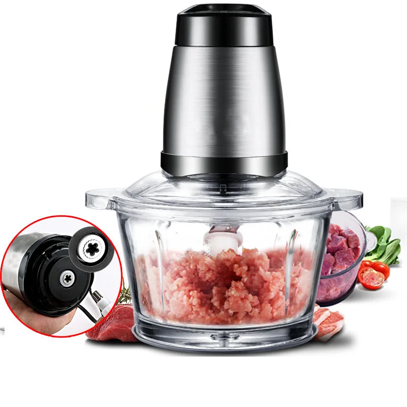2L Meat Grinder Shredder Food Chopper Garlic Press Vegetable Cutter Chili Shiitake Pumpkin Mincer Crusher Gadget Home Appliance
2L Meat Grinder Shredder Food Chopper Garlic Press Vegetable Cutter Chili Shiitake Pumpkin Mincer Crusher Gadget Home Appliance