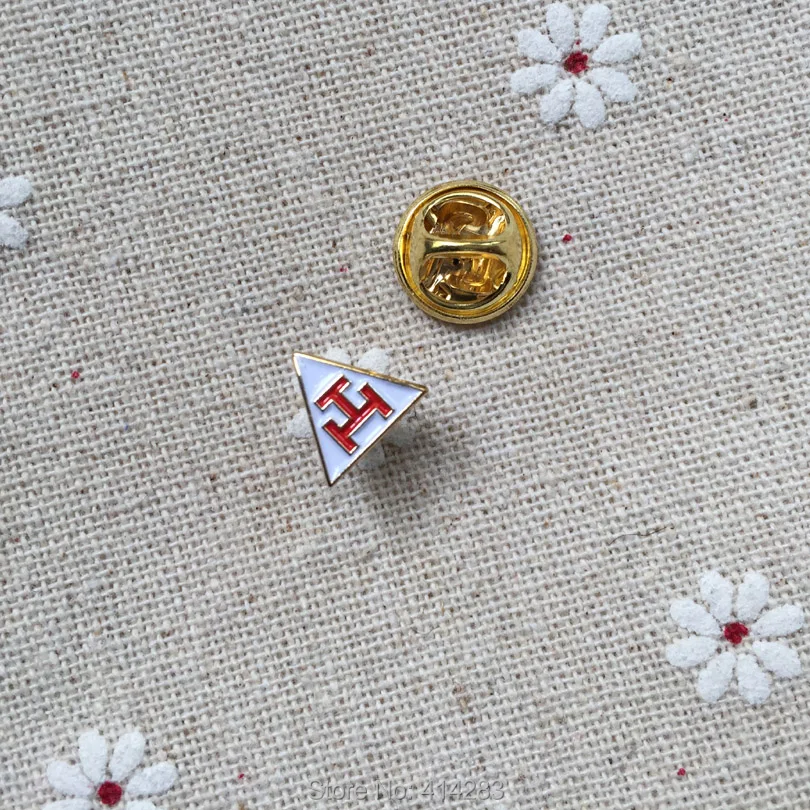 10 шт. масонская брошь с отворотом эмалированная значки для каменной кладки