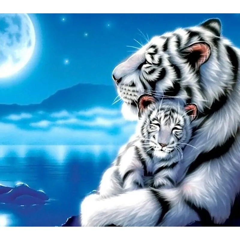 H1492 diamondpainting,mosaic diamond painting,5d diy diamond painting White tiger 
H1492 diamondpainting,mosaic diamond painting,5d diy diamond painting White tiger