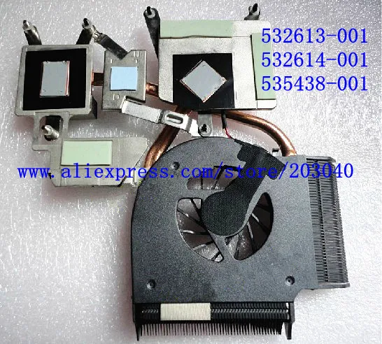 Original cooling Radiator Heatsink&Fan for hp dv6 dv6z dv6-1000 dv6-3000 DV7 dv7z DV7-3000 532613-001 532614-001 535438-001
Original cooling Radiator Heatsink&Fan for hp dv6 dv6z dv6-1000 dv6-3000 DV7 dv7z DV7-3000 532613-001 532614-001 535438-001