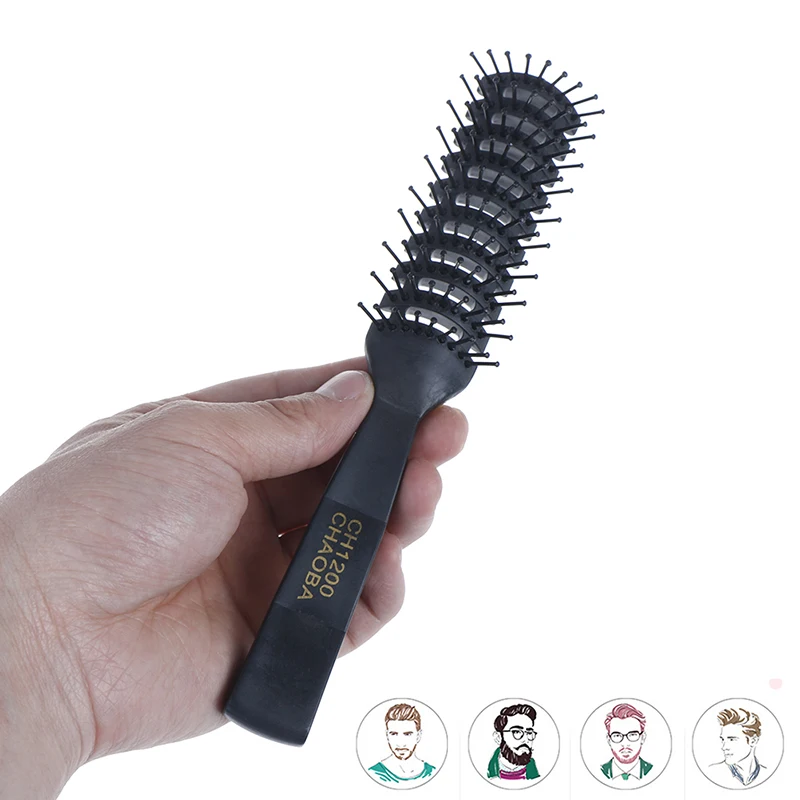 1pc Professional Salon Comb Curl Hair Brush Massage Comb Anti-Static Hair Styling Comb Scalp Massage Combs Hairbrush
1pc Professional Salon Comb Curl Hair Brush Massage Comb Anti-Static Hair Styling Comb Scalp Massage Combs Hairbrush