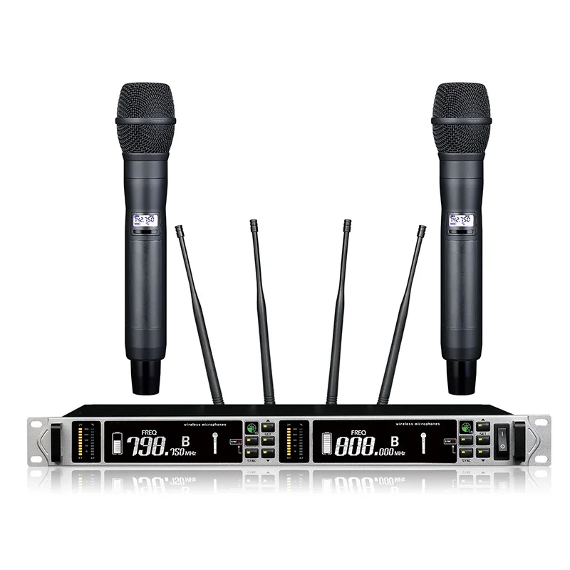 Digital true diversity wireless microphone system professional performance microphone digital pilot system
Digital true diversity wireless microphone system professional performance microphone digital pilot system