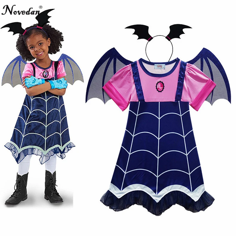 2020 Новый Хэллоуин Vampirina костюм для девочки детское нарядное вампира на день рождения вечерние Платье для косплея одежда для детей младшего ...
2020 Новый Хэллоуин Vampirina костюм для девочки детское нарядное вампира на день рождения вечерние Платье для косплея одежда для детей младшего ...
