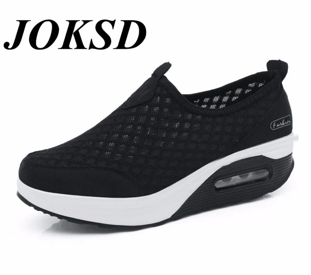 JOKSD дышащая Спортивная обувь для женщин спортивная прогулок на открытом воздухе