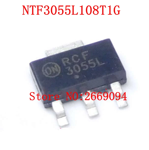 50 шт./100 шт., переключатель низкого напряжения NTF3055L NTF3055L108T1G SOT-223 3A/60V
50 шт./100 шт., переключатель низкого напряжения NTF3055L NTF3055L108T1G SOT-223 3A/60V