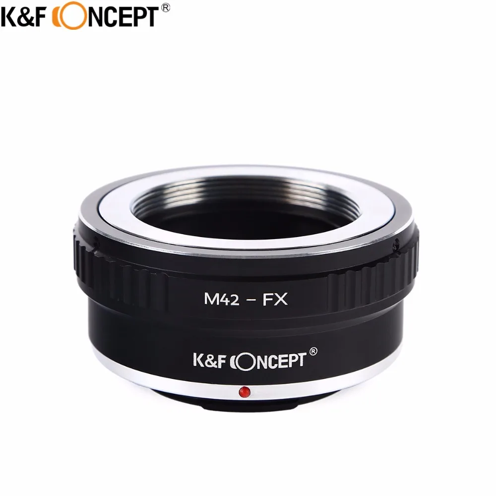 

K&F CONCEPT M42-FX Camera Lens Adapter Ring for M42 Screw Mount Lens to for Fujifilm FX Mount X-Pro1 X-E1 X-M1 X-A1 X-E2 Camera