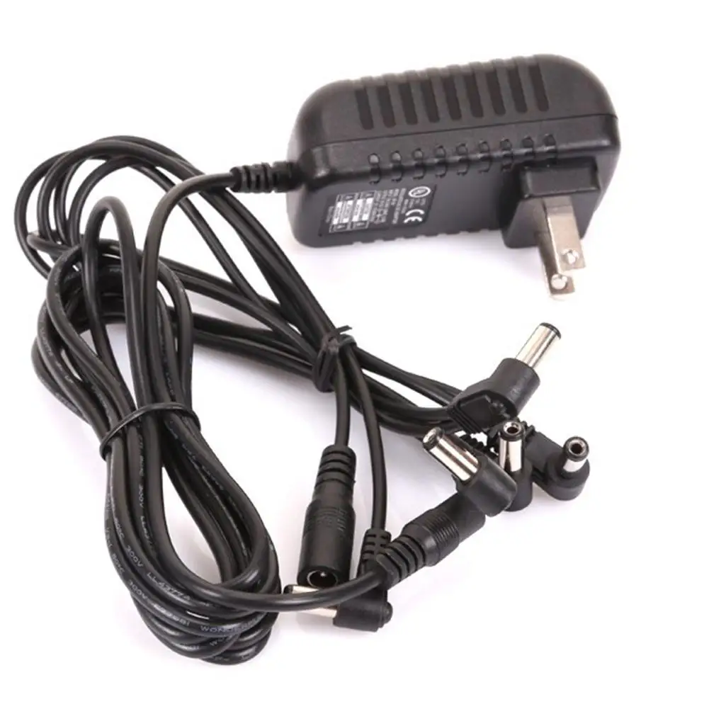 Pedal Power Adapter Supply 9V DC 1A for Guitar Effect Pedal with Cable 5 Way Chain Cord
Pedal Power Adapter Supply 9V DC 1A for Guitar Effect Pedal with Cable 5 Way Chain Cord