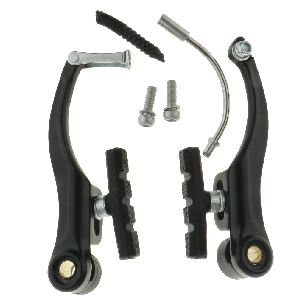 Bicycle V Brake, Aluminium Alloy Bike Brake Pad Set for Front & Rear Conjunto de freno Jeu de freins Bicycle Accessories
Bicycle V Brake, Aluminium Alloy Bike Brake Pad Set for Front & Rear Conjunto de freno Jeu de freins Bicycle Accessories