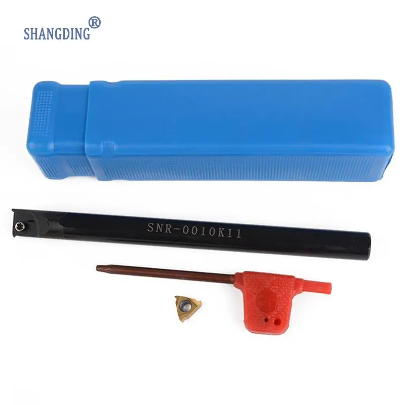 3pcs/set SNR0010K11 Internal Tool Boring Holder+ Wrench + Carbide Insert For Lathe Threading Turning Tools
3pcs/set SNR0010K11 Internal Tool Boring Holder+ Wrench + Carbide Insert For Lathe Threading Turning Tools