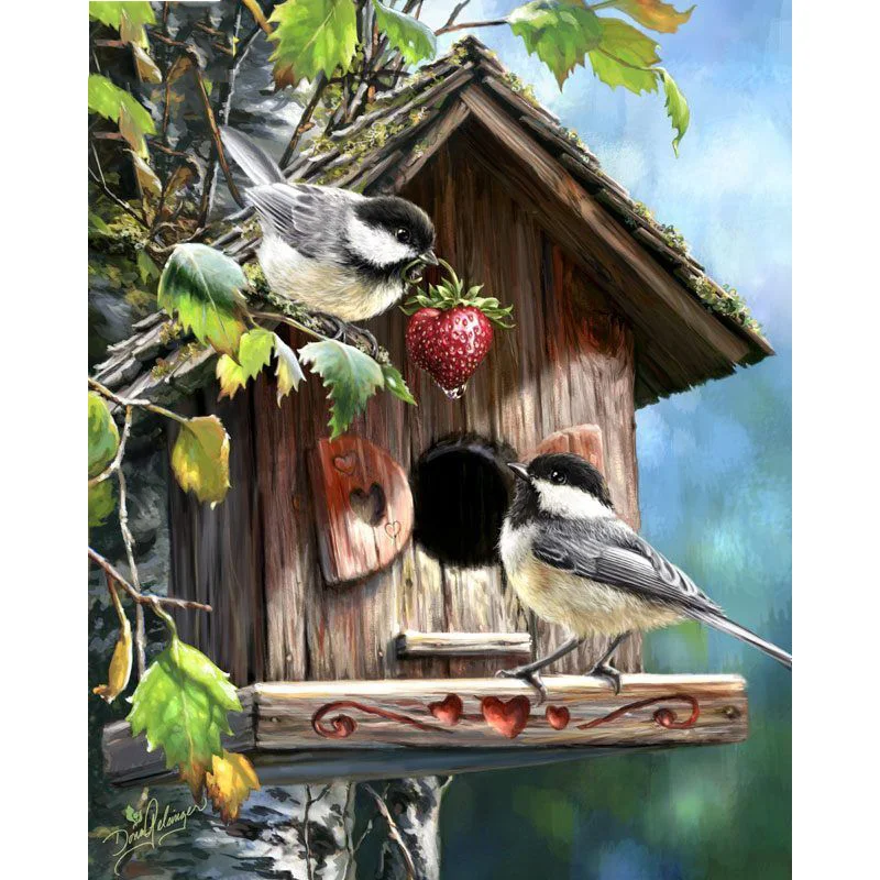 Full Square/round Diamond 5D DIY Diamond Painting "Two birds" Embroidery Cross Stitch Rhinestone Mosaic Painting Decor WG054
Full Square/round Diamond 5D DIY Diamond Painting "Two birds" Embroidery Cross Stitch Rhinestone Mosaic Painting Decor WG054