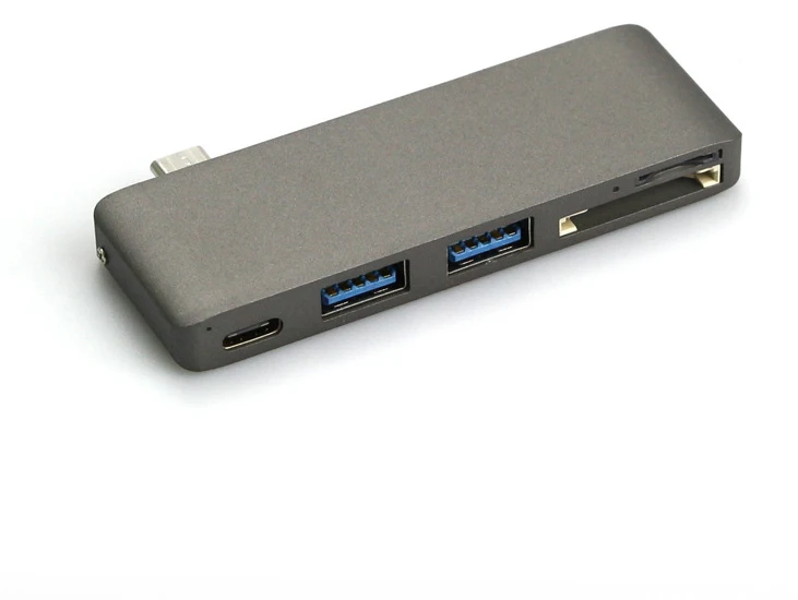 High Performance 5 in 1 Combo Type C Hub USB C USB 3.0 Slot-in Hub TF/SD Card Reader Hub with Charging Port for Macbook Laptop
High Performance 5 in 1 Combo Type C Hub USB C USB 3.0 Slot-in Hub TF/SD Card Reader Hub with Charging Port for Macbook Laptop