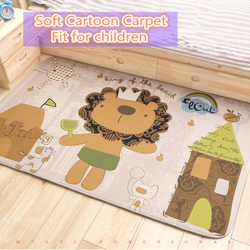 Children 200*150CM Super Thick Cartoon Carpets for Kids Room Bedroom Coffee Table Floor Mat Children Anti-slip baby Play Mats
Children 200*150CM Super Thick Cartoon Carpets for Kids Room Bedroom Coffee Table Floor Mat Children Anti-slip baby Play Mats