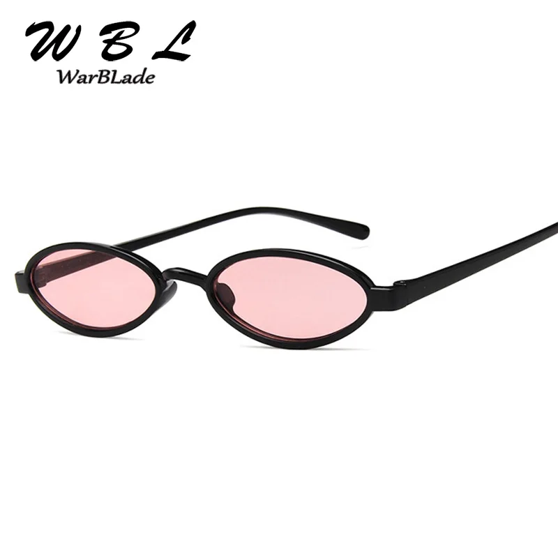 

WarBLade lady Vintage Small Oval Sunglasses Retro Round Metal Frame Steampunk Women Sunglasses Women Shade 2019