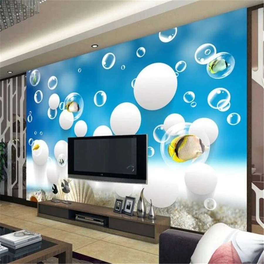 beibehang Custom 3D stereo wallpap papel de parede underwater world ocean fish theme children's room TV background wall paper
beibehang Custom 3D stereo wallpap papel de parede underwater world ocean fish theme children's room TV background wall paper
