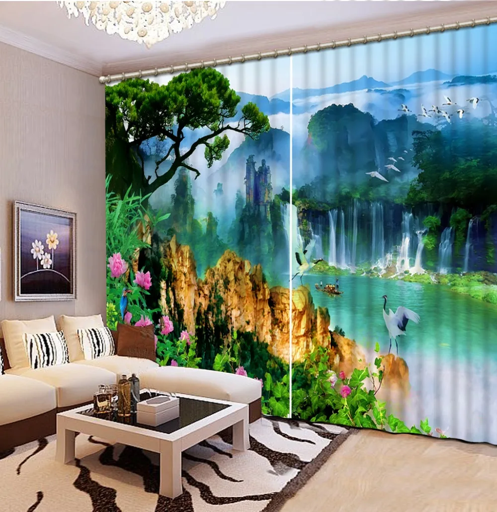 Beautiful scenery Curtain Decoration 3D Brief tree Curtains For Bedroom Living room Polyester Room Curtain
Beautiful scenery Curtain Decoration 3D Brief tree Curtains For Bedroom Living room Polyester Room Curtain