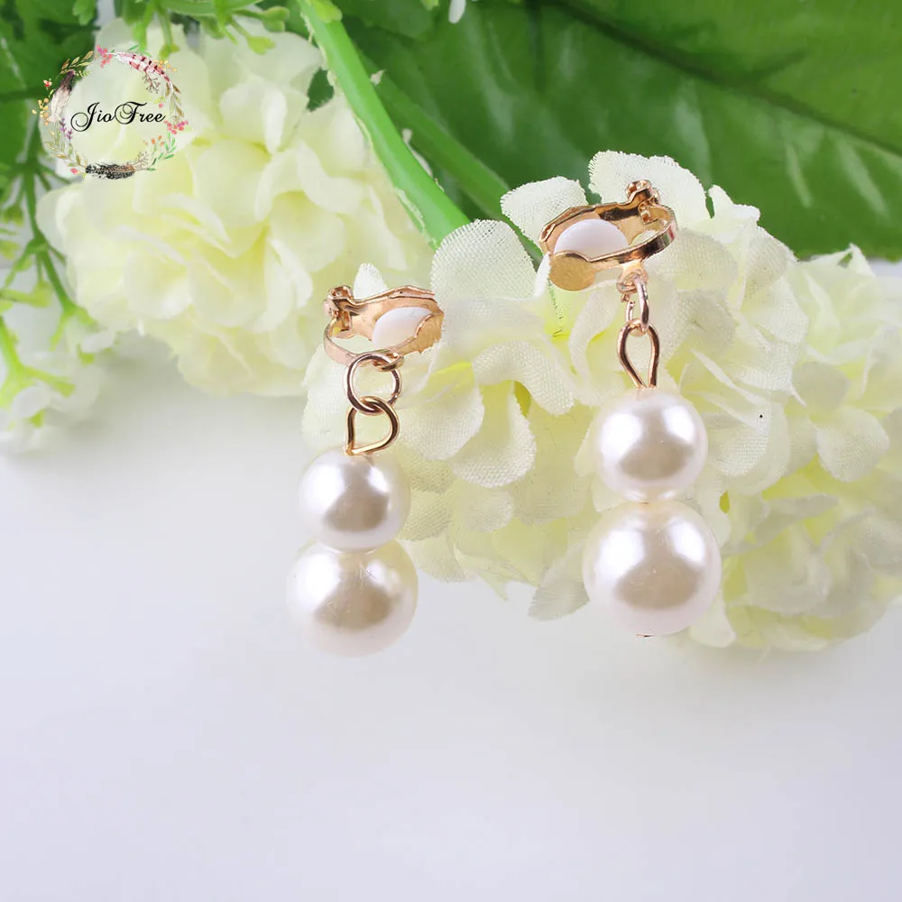 JIOFREE High Quality No harm Clip Earrings Imitation Pearl non Piercing Earring Lovely Fashion girl Earrings Jewelry Wholesale
JIOFREE High Quality No harm Clip Earrings Imitation Pearl non Piercing Earring Lovely Fashion girl Earrings Jewelry Wholesale