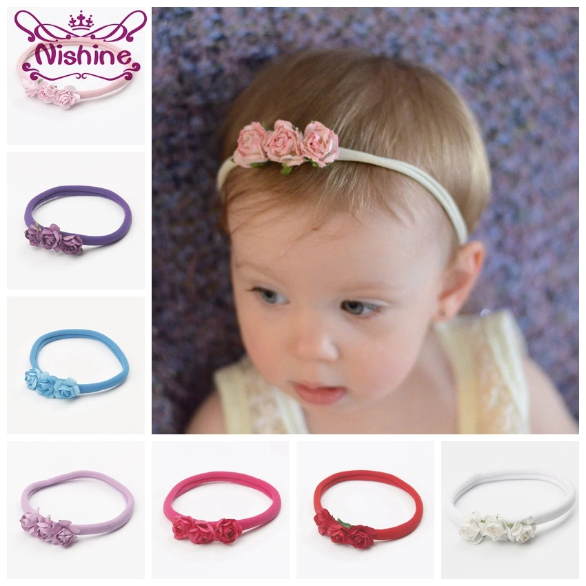 Nishine Handmade Paper Rose Flower Nylon Headband Elastic Kids Head Wear Hair Accessories Newborn Photography Props
Nishine Handmade Paper Rose Flower Nylon Headband Elastic Kids Head Wear Hair Accessories Newborn Photography Props