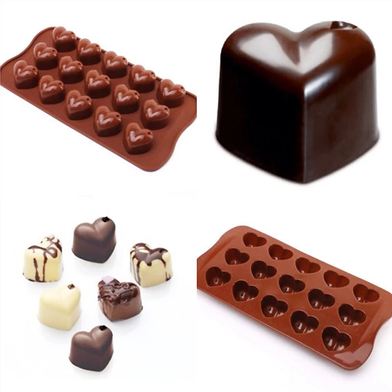 1Pcs 15-cavity hearts silicone cake Chocolate Mold Jelly Mold Cake Moulds Bakeware
1Pcs 15-cavity hearts silicone cake Chocolate Mold Jelly Mold Cake Moulds Bakeware