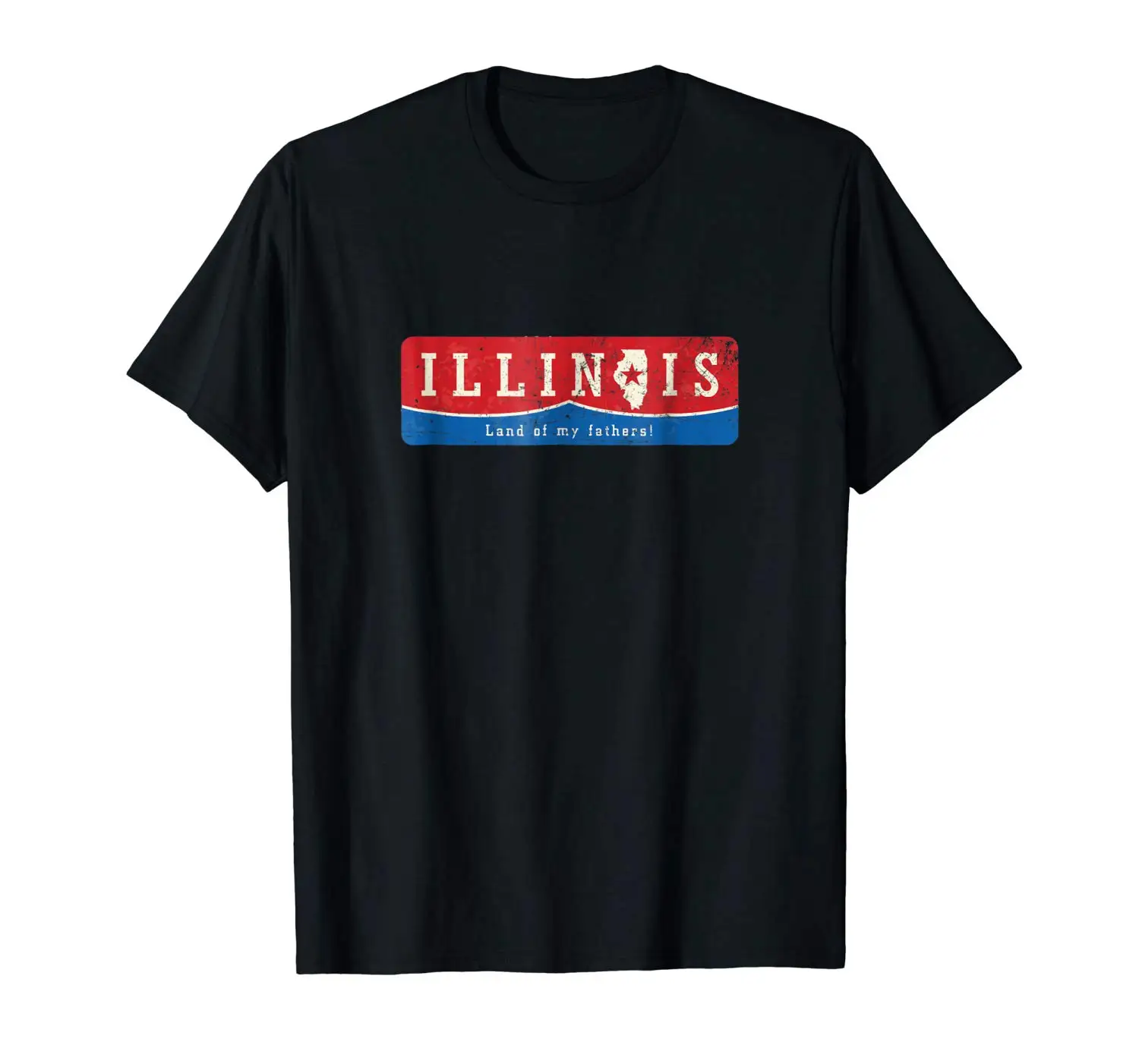 Illinois State Vintage Sign T Shirt New 2018 Cotton Short-Sleeve T-Shirt Different Colours High Quality 100%
Illinois State Vintage Sign T Shirt New 2018 Cotton Short-Sleeve T-Shirt Different Colours High Quality 100%