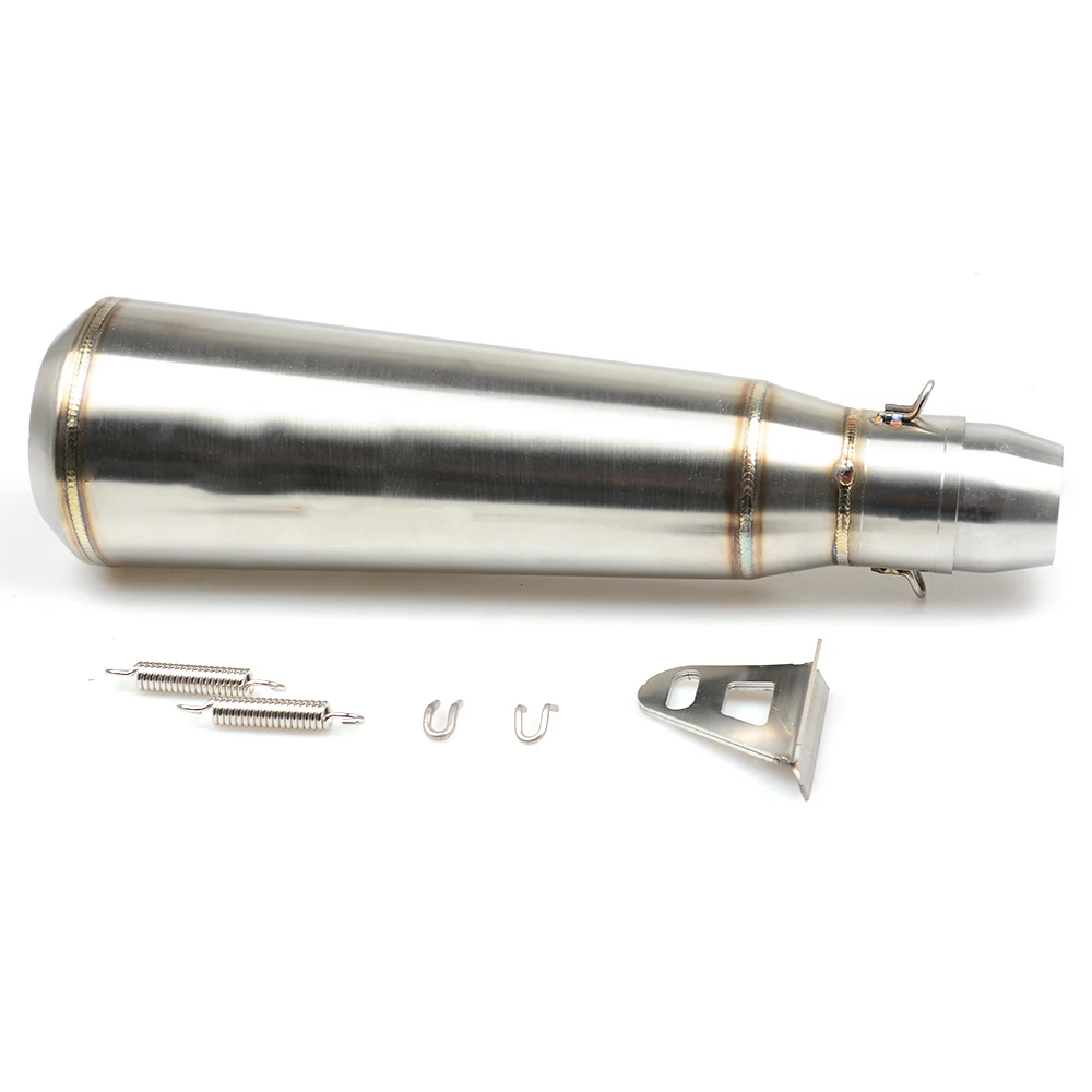 36-51 мм универсальный глушитель выхлопной трубы мотоцикла для yamaha mt07 yz 125 r25 mt 09 tracer