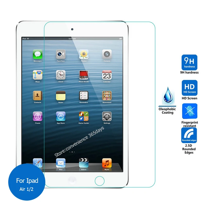 For Ipad Air 1 2 Front Tempered Glass screen Protector 2.5 9h Safety Protective Glass on Air2 A1474 A1475 A1566 A1567 9.7inch
For Ipad Air 1 2 Front Tempered Glass screen Protector 2.5 9h Safety Protective Glass on Air2 A1474 A1475 A1566 A1567 9.7inch