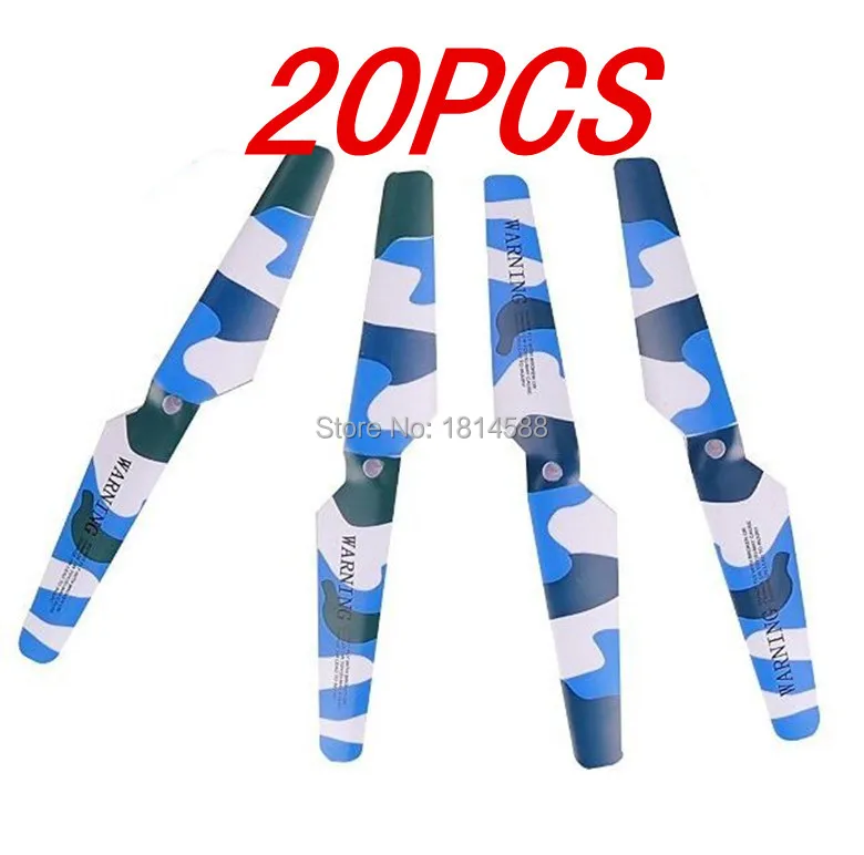 20pcs/Set Camouflage Propellers Blade Replacement Spare Parts Accessories for Syma X5 X5C X5S X5SC X5SW M68 Hot Sale
20pcs/Set Camouflage Propellers Blade Replacement Spare Parts Accessories for Syma X5 X5C X5S X5SC X5SW M68 Hot Sale
