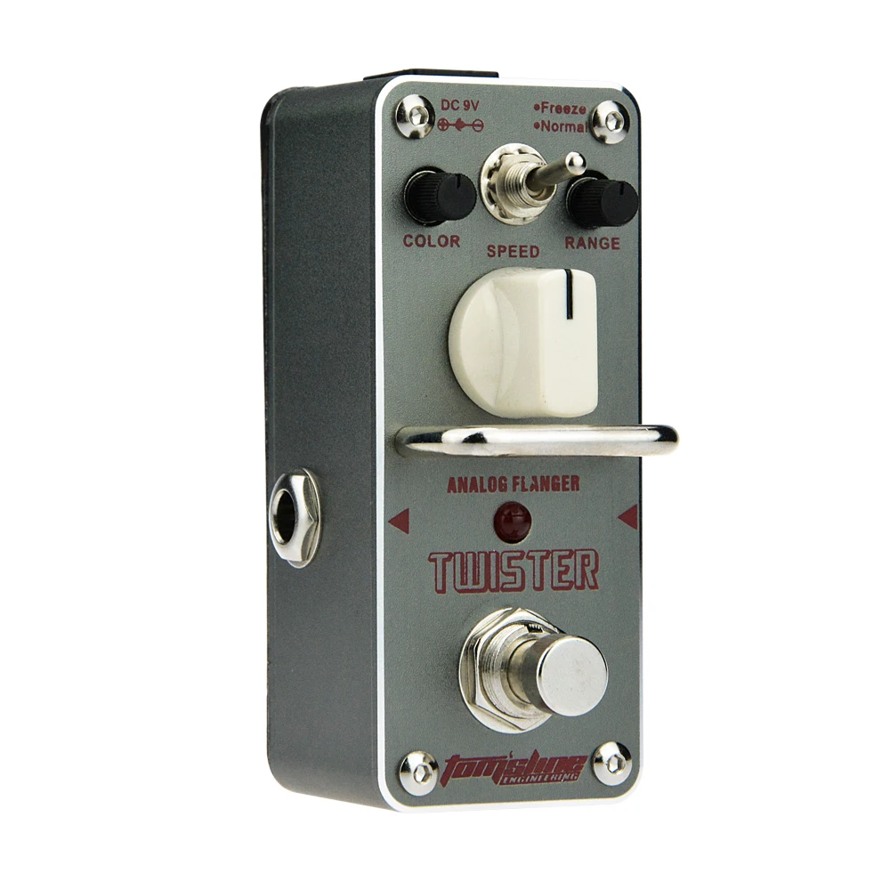 ATR-3 Guitar Effect Pedal Twister Analog Flanger Electric Guitar Effect Pedal Mini Single Effect with True Bypass
ATR-3 Guitar Effect Pedal Twister Analog Flanger Electric Guitar Effect Pedal Mini Single Effect with True Bypass