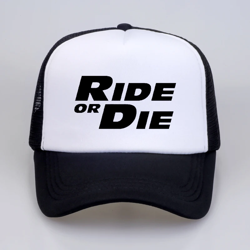 

Ride or Die Baseball Cap Letter Print Men Paul Walker Fast Furious Women Men hat Summer cool hip hop streetwear snapback hats