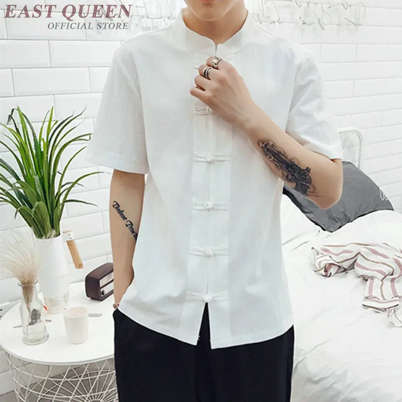 Traditional chinese clothing for men male Chinese mandarin collar shirt blouse wushu kung fu outfit tops linen shirt KK2233
Traditional chinese clothing for men male Chinese mandarin collar shirt blouse wushu kung fu outfit tops linen shirt KK2233