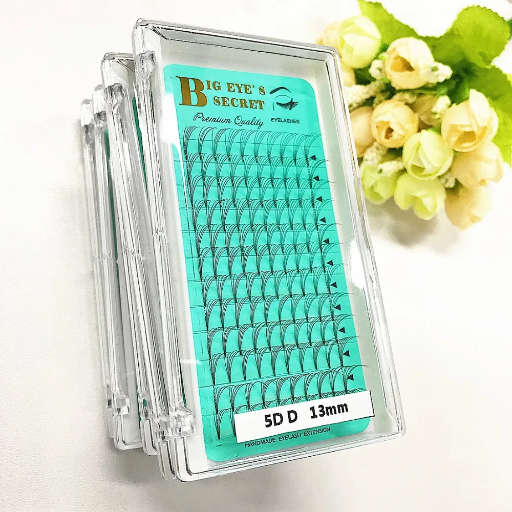 5Trays 5D Volume False Eyelashes Extensions Short Stem Professional Premade Fans Individual Eyelashes Own Brand
5Trays 5D Volume False Eyelashes Extensions Short Stem Professional Premade Fans Individual Eyelashes Own Brand